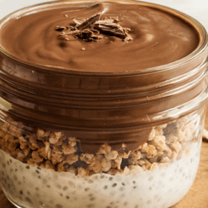 Verrines gourmandes aux graines de chia