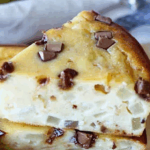 Fondant au skyr et aux poires