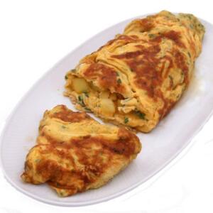 Omelette aux pommes de terre