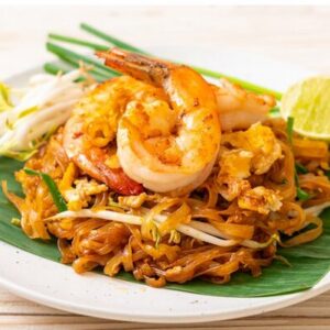 Pad thaï aux crevettes