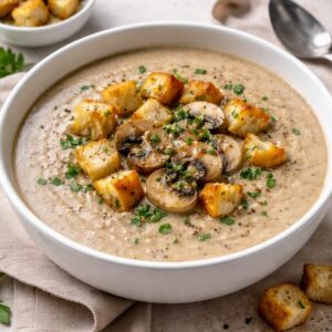 Velouté de champignons