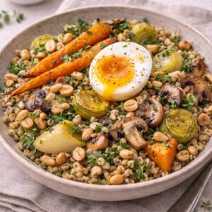 Assiette gourmande d’épeautre