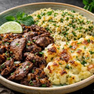 Foies de volaille à la libanaise