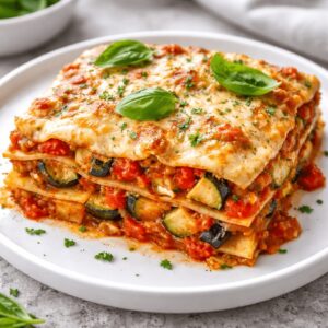 Lasagnes végétariennes aux légumes du soleil