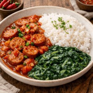 Rougail saucisse créole