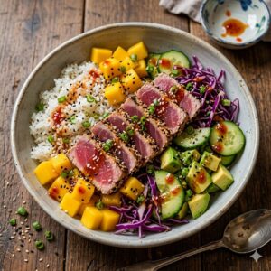 Zing tuna bowl