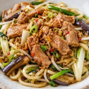 Sauté de porc à la citronnelle