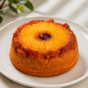 Gâteau renversé caramélisé à l'ananas